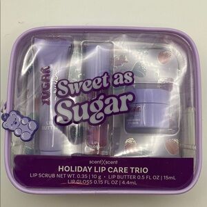 Sweet As Sugar Lip Care Trio - Lip Scrub, Butter & Gloss